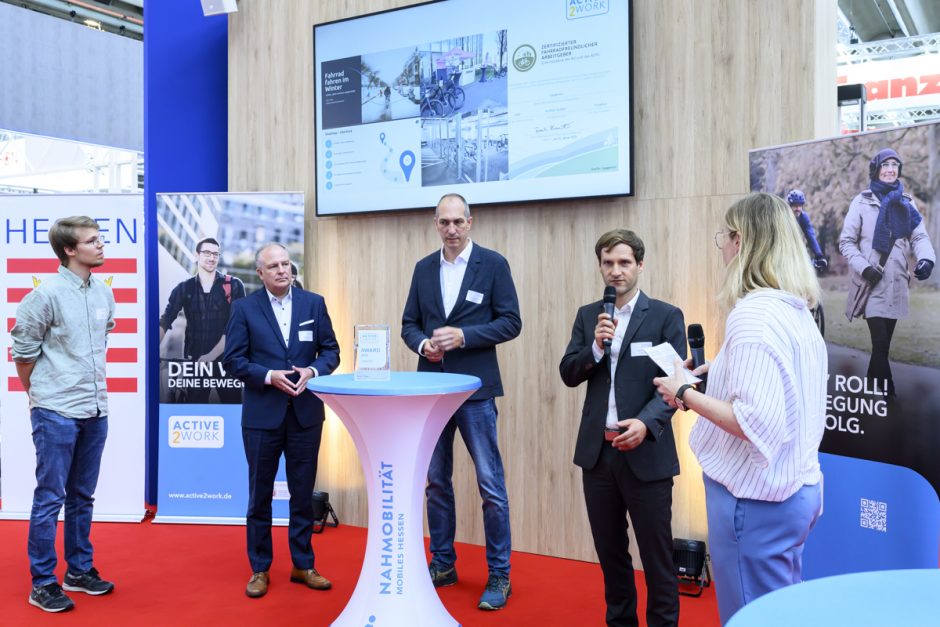 Preisverleihung active2work Award 2025