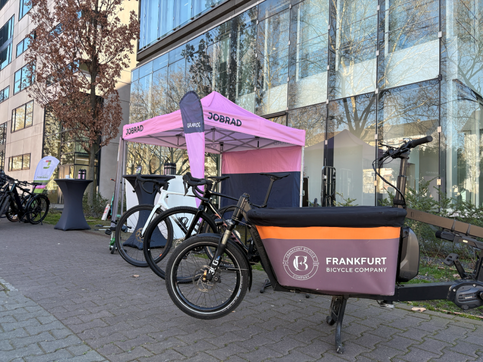 Fahrrad Aktionstag bei Capgemini gemeinsam mit Jobrad und Frankfurt Bicycle Company